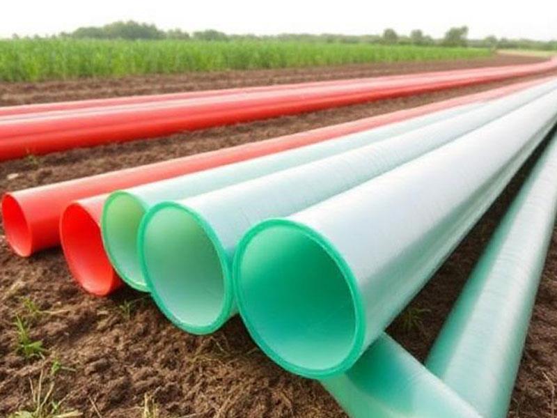 Agricultural polyethylene pipes